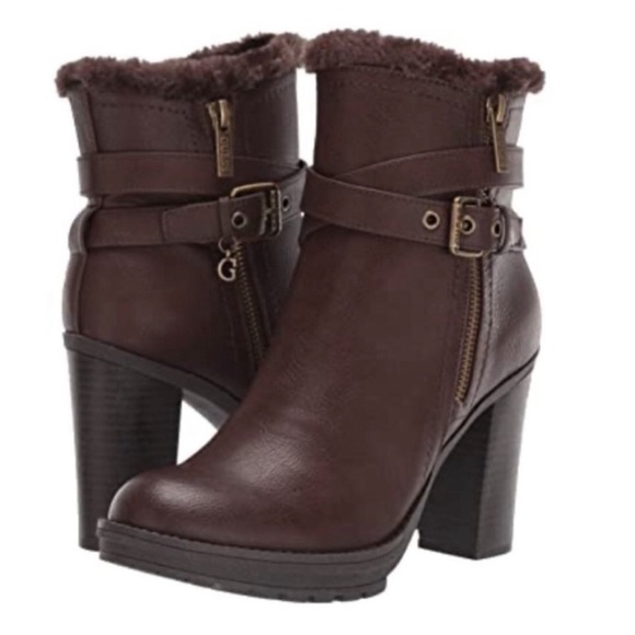 Guess Boots Size 9M in Dark Brown NWT - Picture 11 of 11